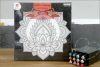 DT csillámos vászon, Mandala