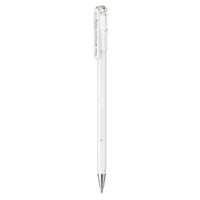   Zseléstoll 0,4mm, kupakos Pentel Hybrid K108-PW pasztell fehér