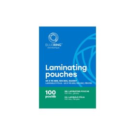   Lamináló fólia 65x95mm, 100 micron 100 db/doboz, Bluering®
