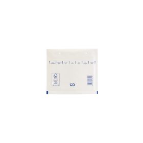   Légpárnás tasak CD szilikon külső méret 200x175mm, belső méret 180x165mm, Bluering® fehér