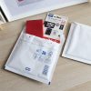Légpárnás tasak CD szilikon külső méret 200x175mm, belső méret 180x165mm, Bluering® fehér