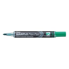   Táblamarker 1-5mm, hajlékony hegyű Pentel Maxiflo Flex Feel zöld